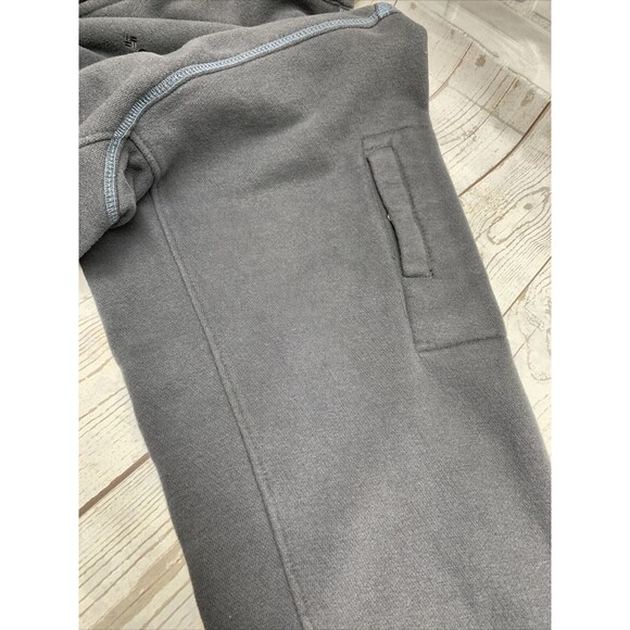 Columbia Men's 1/4-Zip Pullover Gray Size Large Arm Pocket Pre-owned - Picture 11 of 16